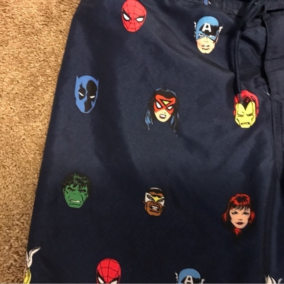 Mens Marvel Swim Trunks - Picture 6 of 6